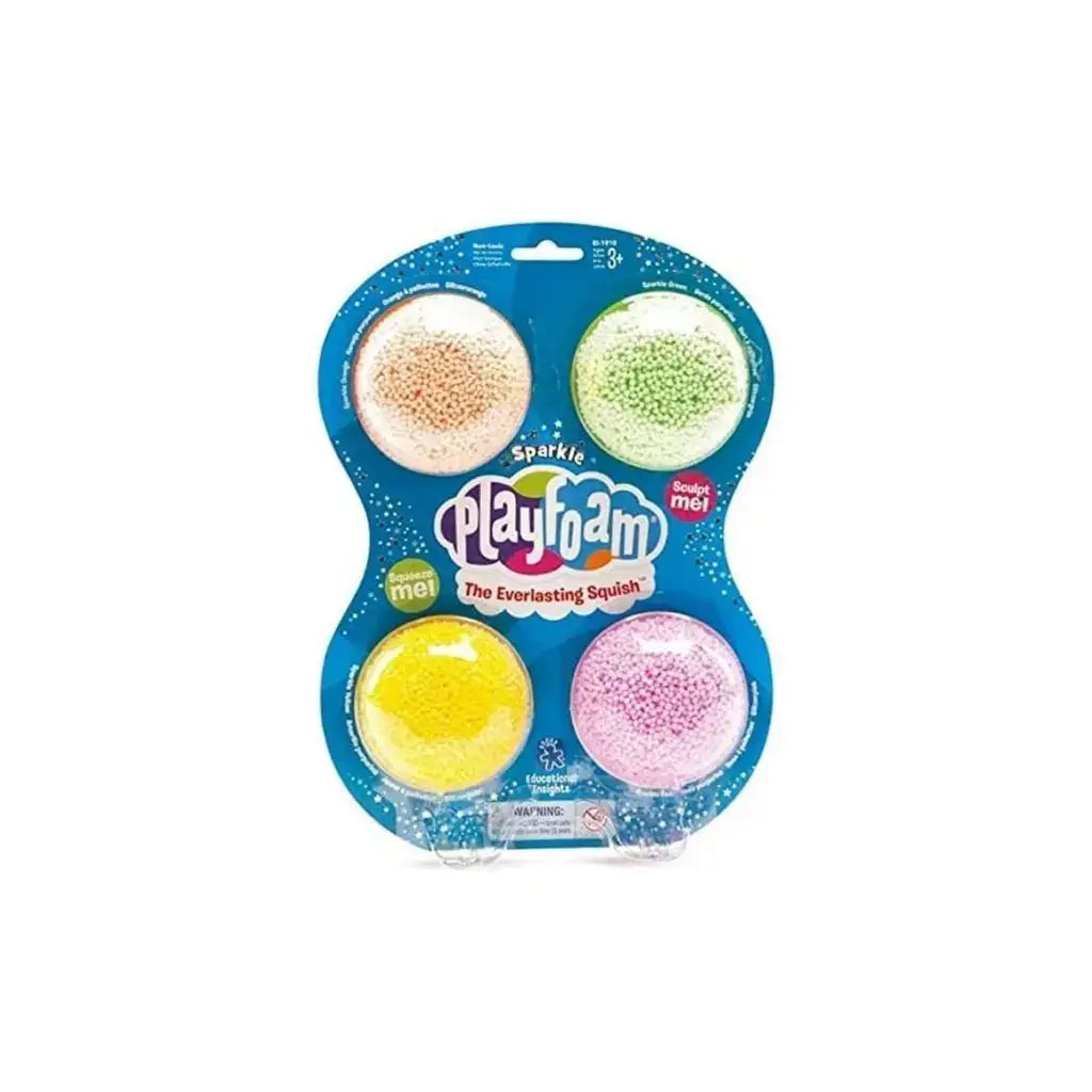 Set 4 Playfoam con Brillos - Plastilina