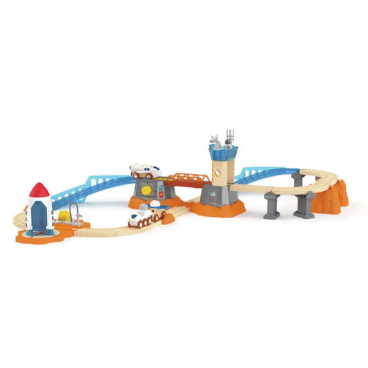 Set ferroviario de lanzamiento de Marte - Trenes