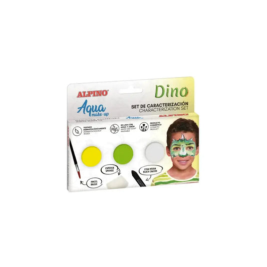 Set Maquillaje Dinosaurio - Maquillaje artístico