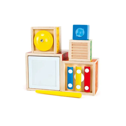 Set musical apilable Hape set-musical-apilable-de-madera-juguete-186