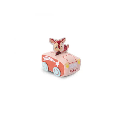 Stella coche de Fricción Bebés Lilliputiens stella-coche-de-friccion-bebes-rosa-felpa-juguete-239