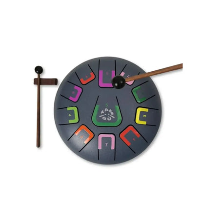 Tambú 8" 11 notas - Blue Grey Instrumento musical JuegaConmigo tambu-8-11-notas-blue-grey-instrumento-musical-126