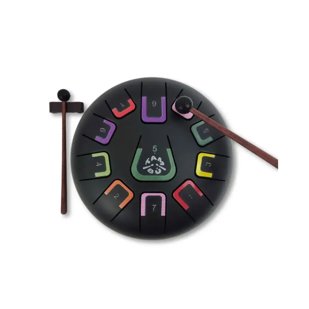 Tambú 8" 11 notas - Negro Mate Instrumento musical JuegaConmigo tambu-8-11-notas-negro-mate-142