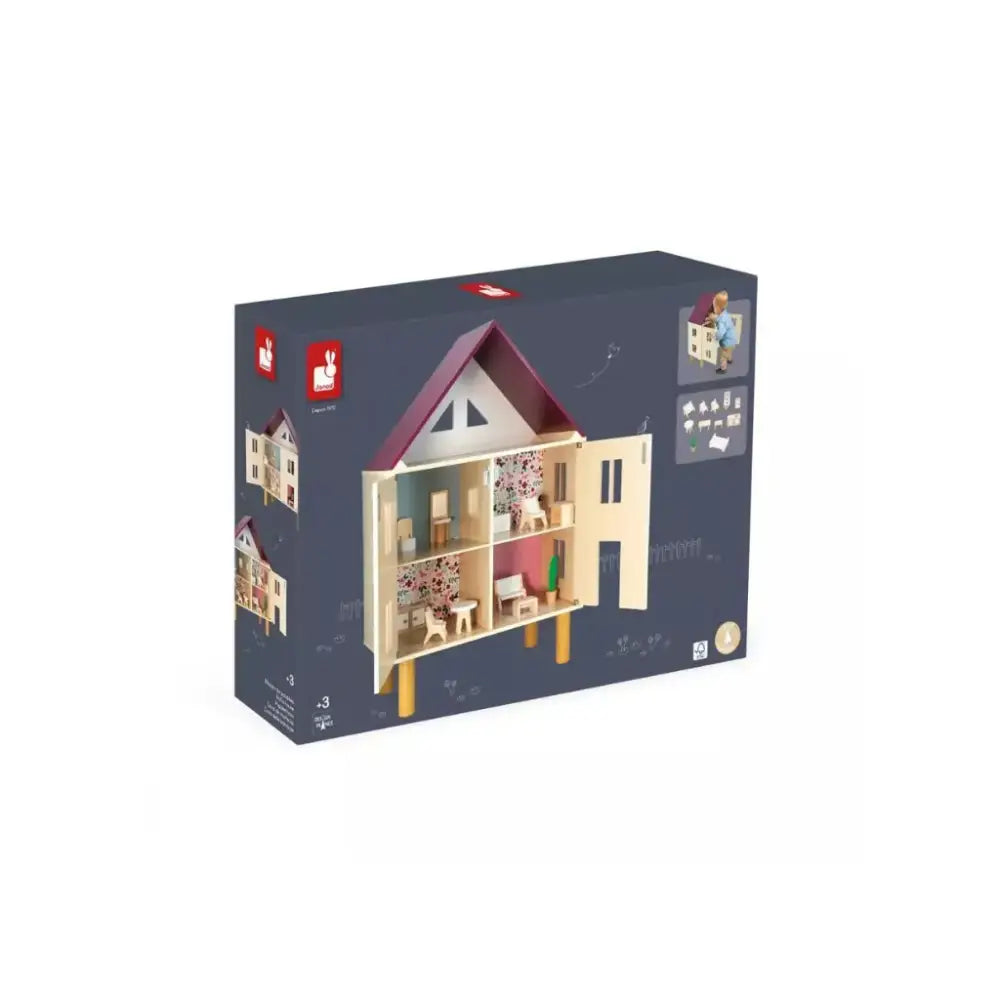 Twist - Casa De Muñecas Muñecas/os Janod twist-casa-de-munecas-munecas-os-en-caja-madera-804