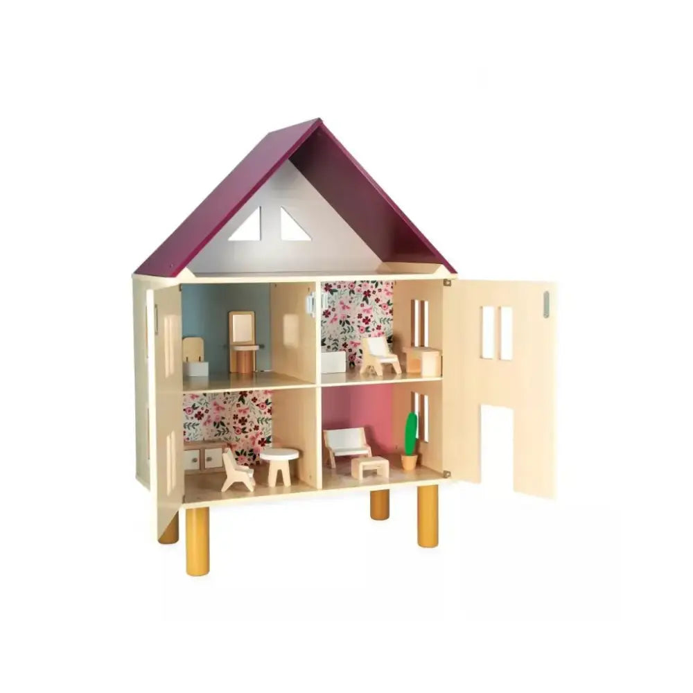 Twist - Casa De Muñecas Muñecas/os Janod twist-casa-de-munecas-munecas-os-madera-floral-700