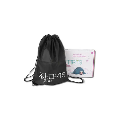 XFort - Set de 85 pzas Tiendas/Tipis JuegaConmigo xfort-set-de-85-pzas-tiendas-tipis-negro-bolsa-fuertes-476