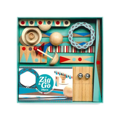 Zig & Go - 28 pzas Canicas Djeco zig-go-28-pzas-canicas-723