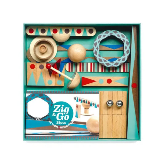 Zig & Go - 28 pzas Canicas Djeco zig-go-28-pzas-canicas-723